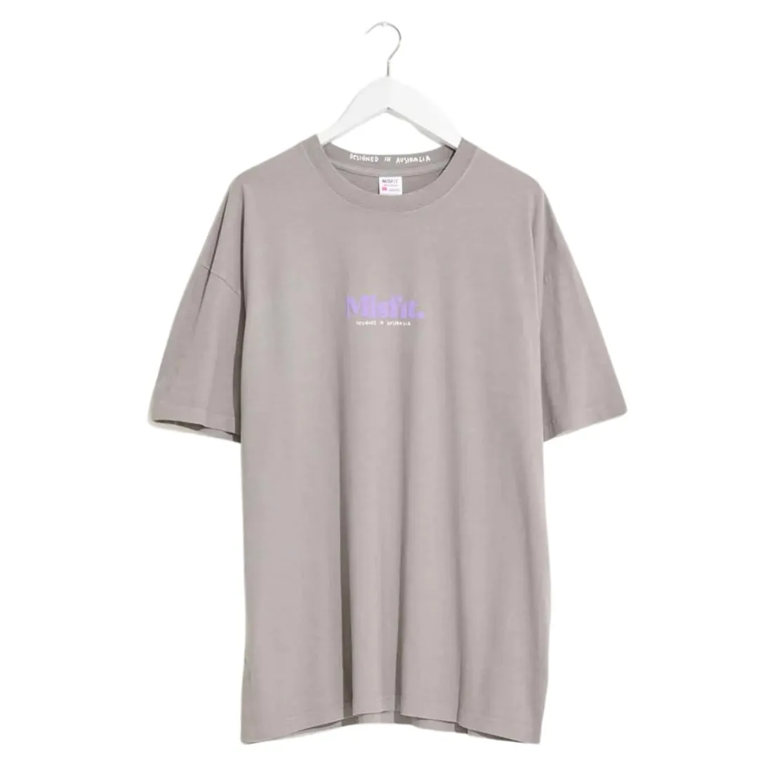 Misfit Australian Bones T-Shirt - Pigment Grey