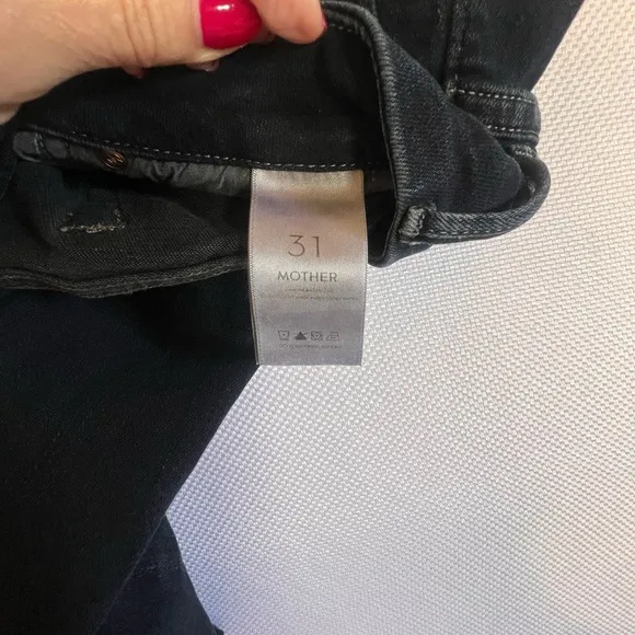 Mother high waisted looker in coffee tea or me 31