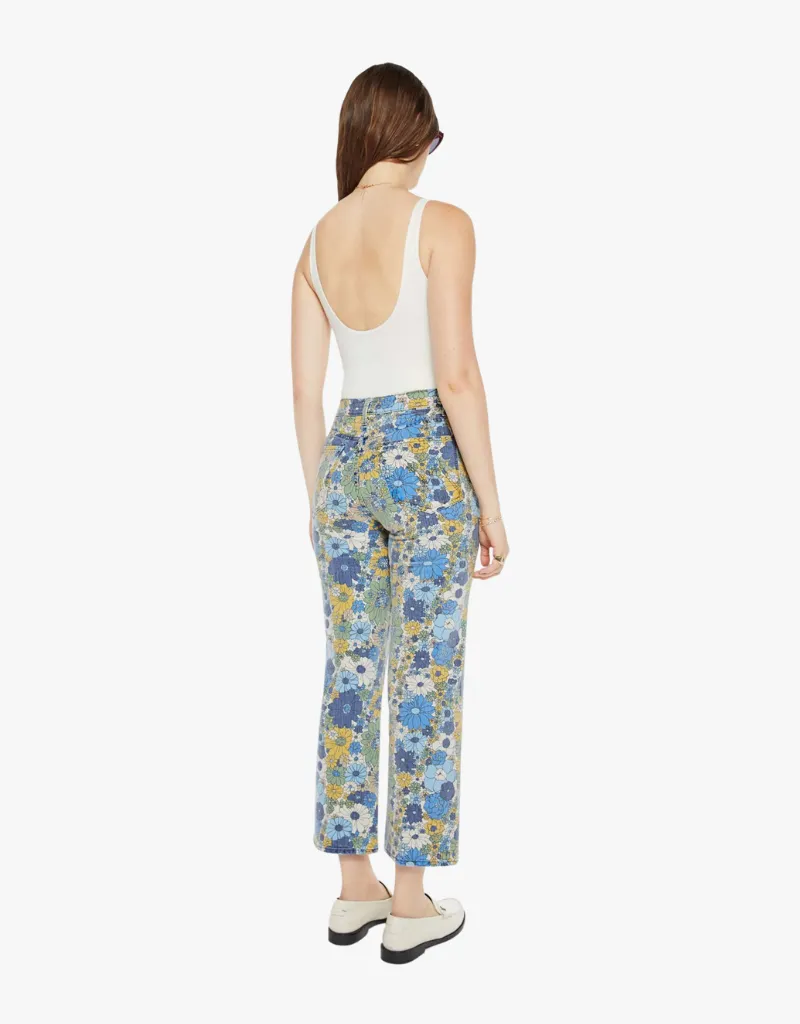 Mother The Rambler Zip Ankle Jeans in Dirtbike Flowers