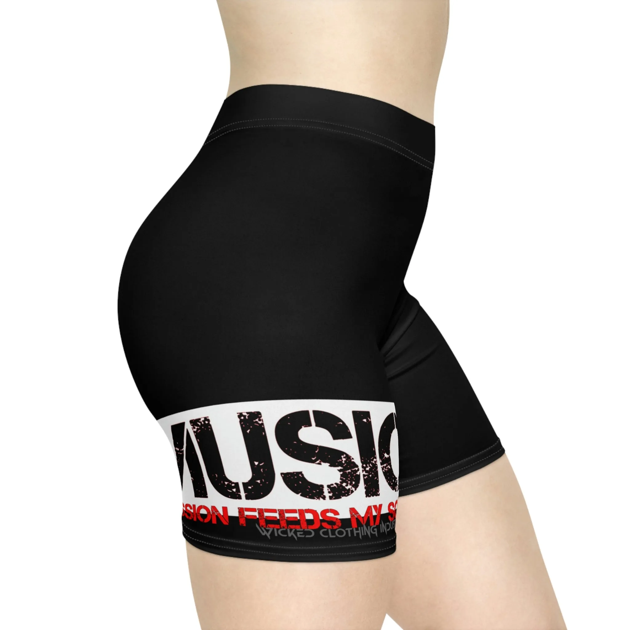 Music Passion Feeds My Soul/ Biker Shorts