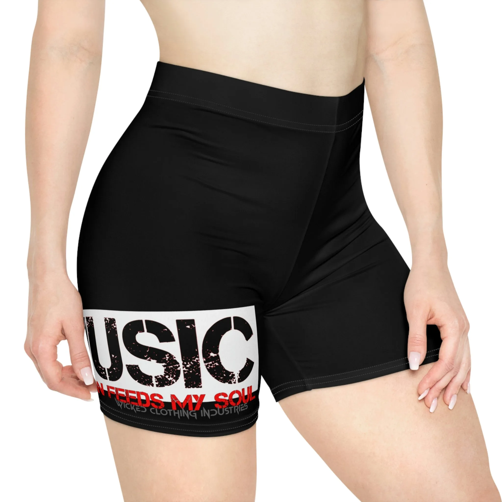 Music Passion Feeds My Soul/ Biker Shorts