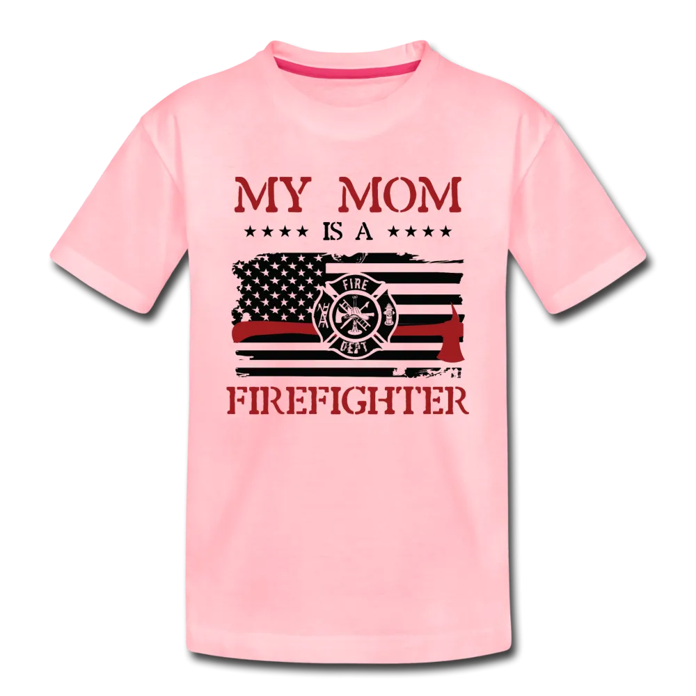 My Mom is a firefighter Kids' Premium T-Shirt