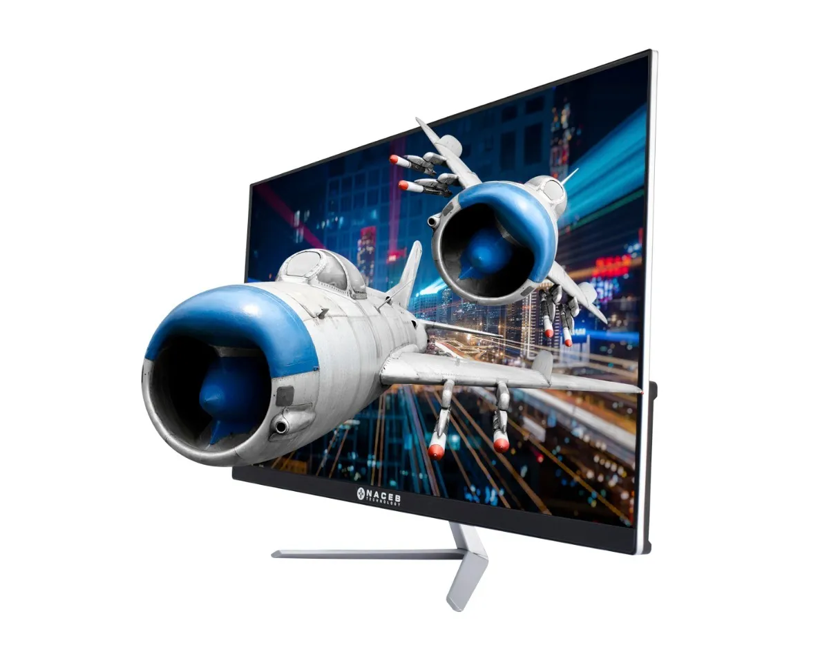 Naceb Na 0601 Monitor Kiel 23.8 Slim Fhd Hdmi Mas Vga Ultra Delgado Panel Ips
