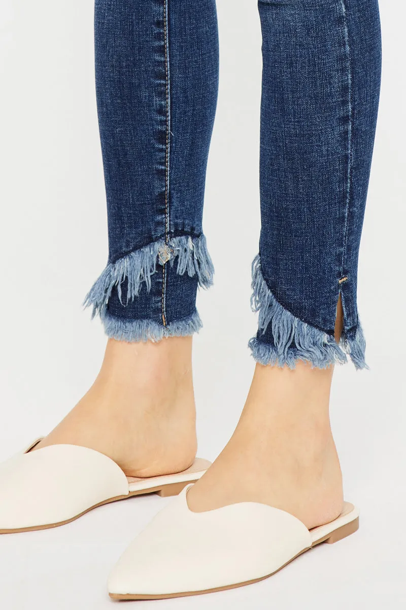 Nala Mid Rise Ankle Skinny Jeans