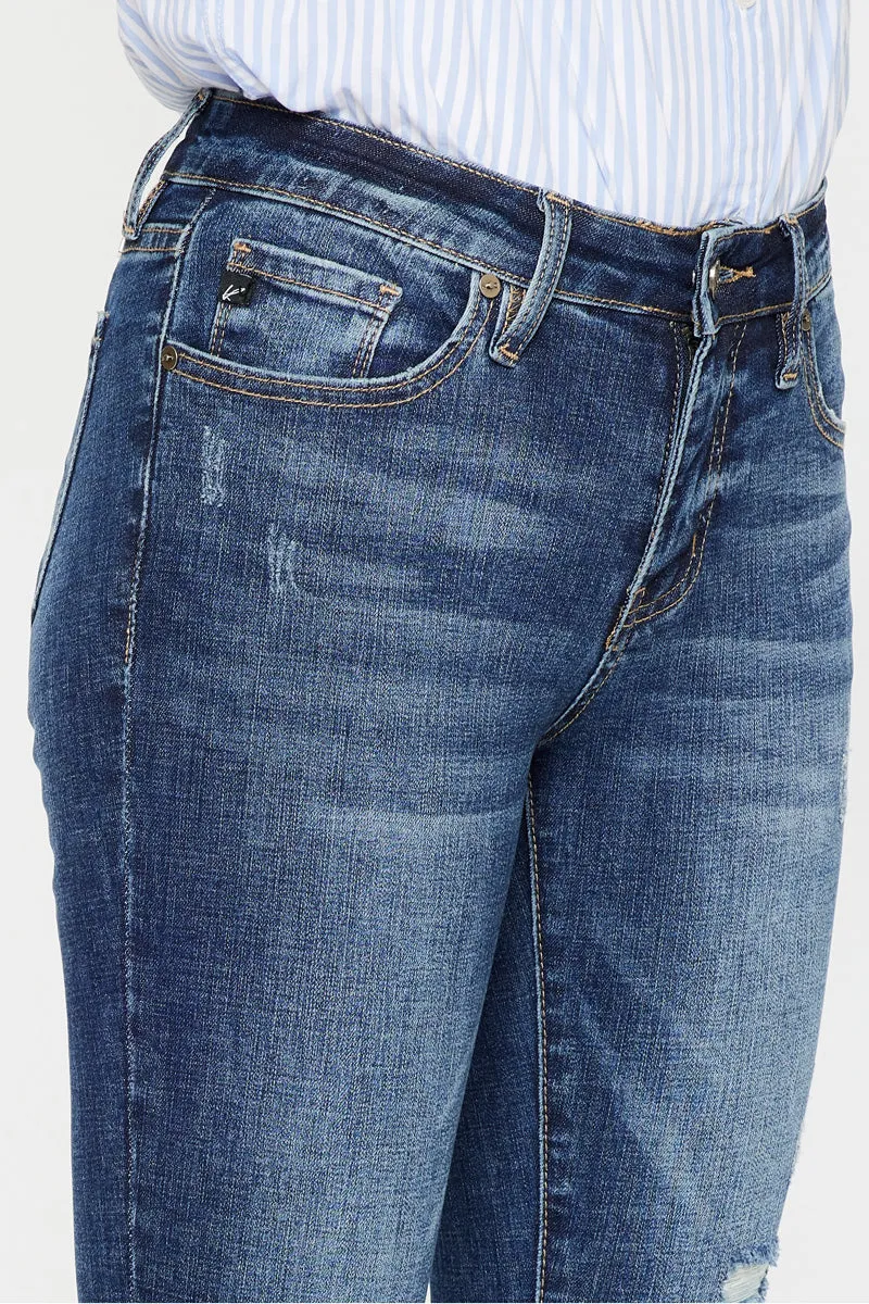 Nala Mid Rise Ankle Skinny Jeans
