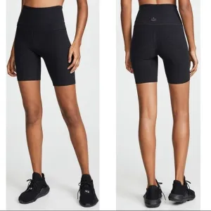 New Beyond Yoga Spacedye Shorts Dark Night $68 S