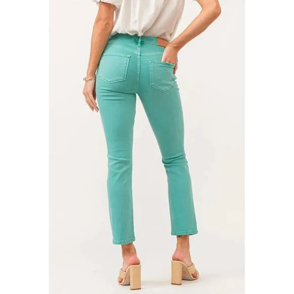 NEW DEAR JOHN DENIM blaire jeans in aquatic awe