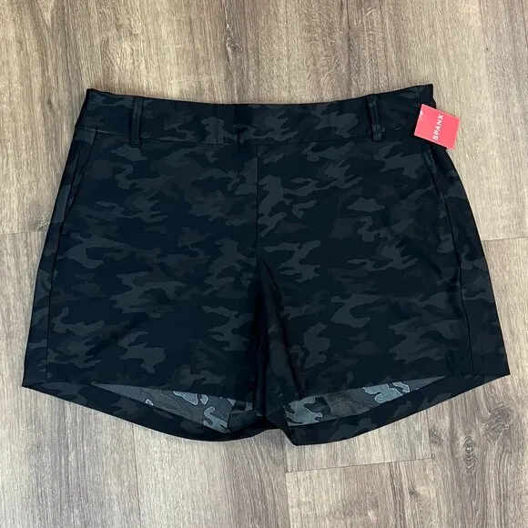 NEW Spanx Sunshine Shorts Camo