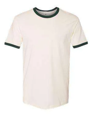 Next Level Unisex Fine Jersey Ringer T-Shirt - 3604