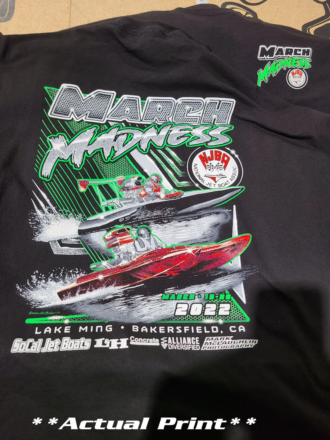 NJBA March Madness 2022 Event Mens T-Shirt