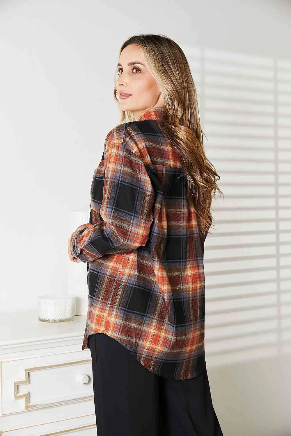 Noah Plaid Dropped Shoulder Shirt
