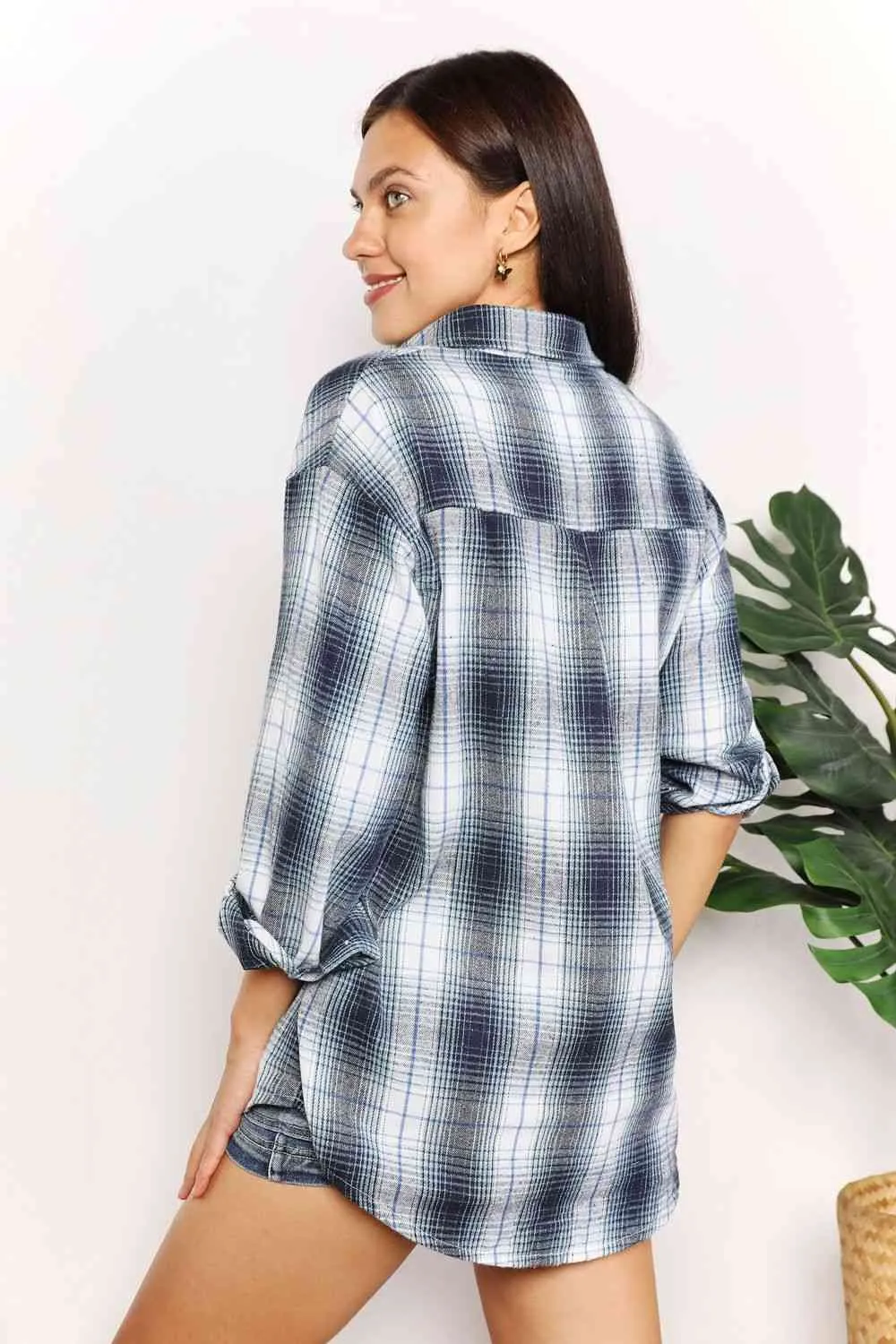 Noah Plaid Dropped Shoulder Shirt