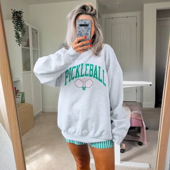 NWT pickleball paddle sweatshirt