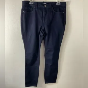 NYDJ for Chico’s Skinny Dark Wash Blue Jeans Sz 10