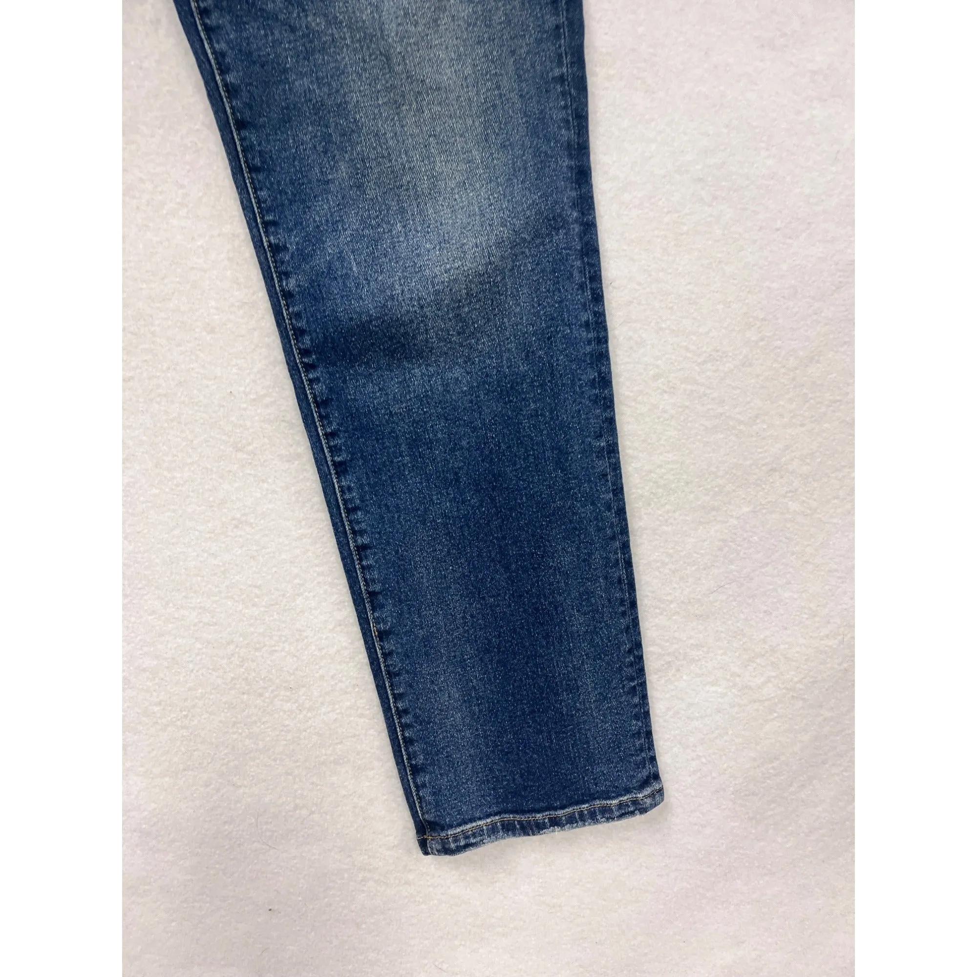 Oliver Logan Womens Mid-Rise Denim Blue Jeans #8127