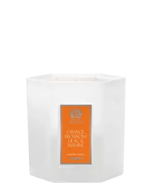 Orange Blossom, Lilac & Jasmine Three-Wick Candle