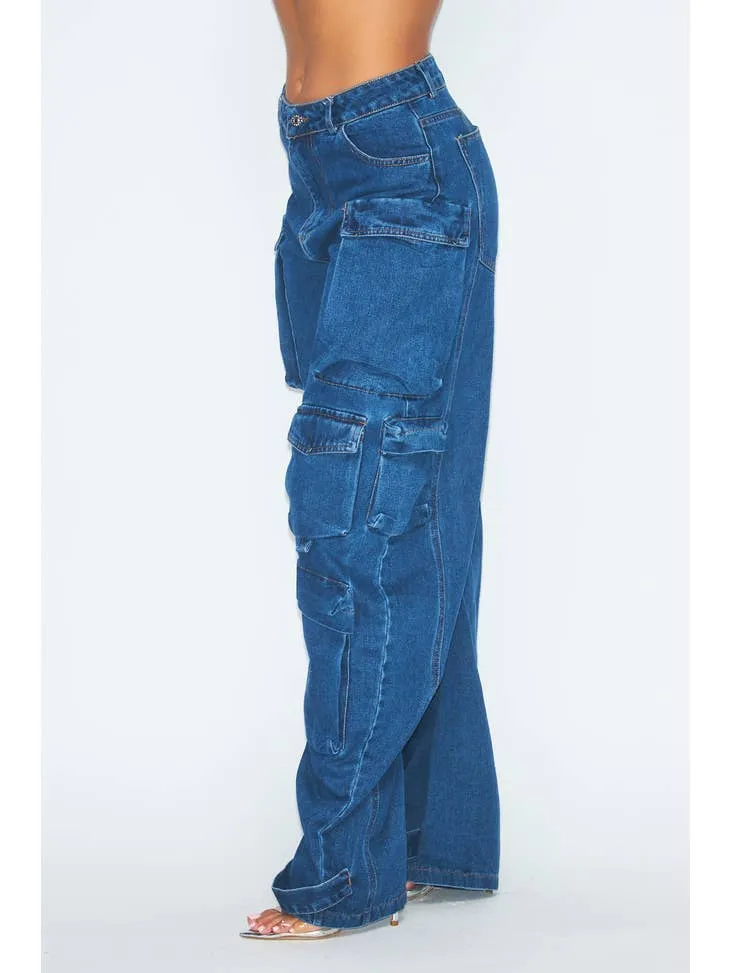 Oversized Cargo Jeans