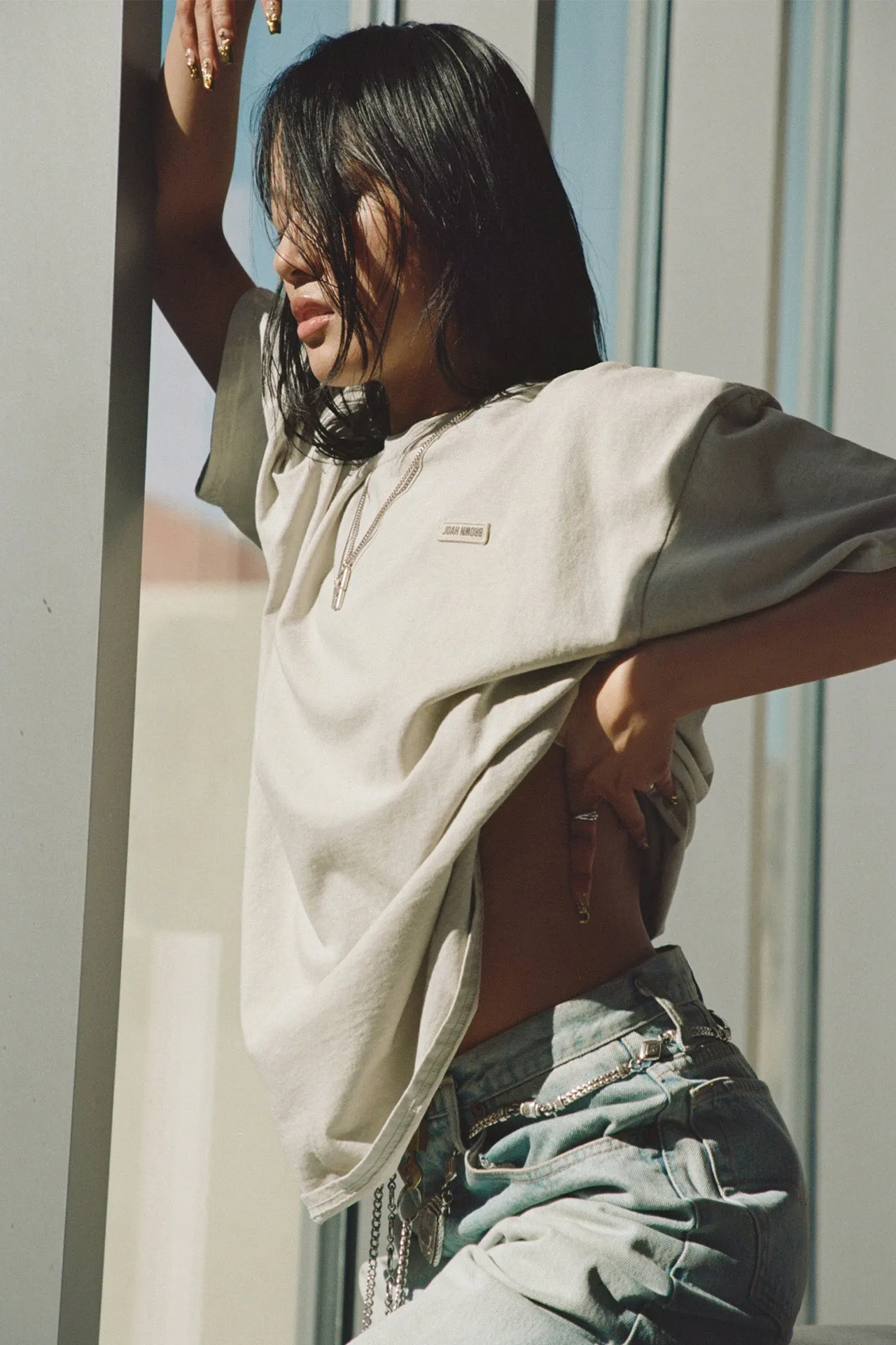 Oversized Crew Tee