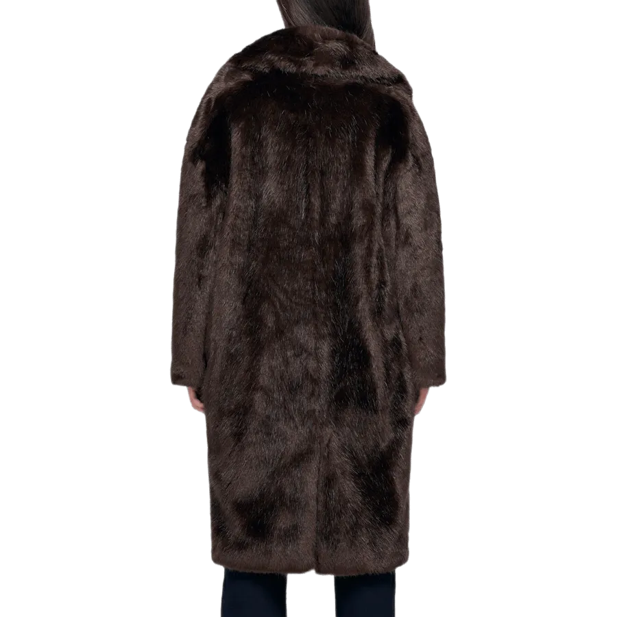 Oversized Drop Shoulder Brown
