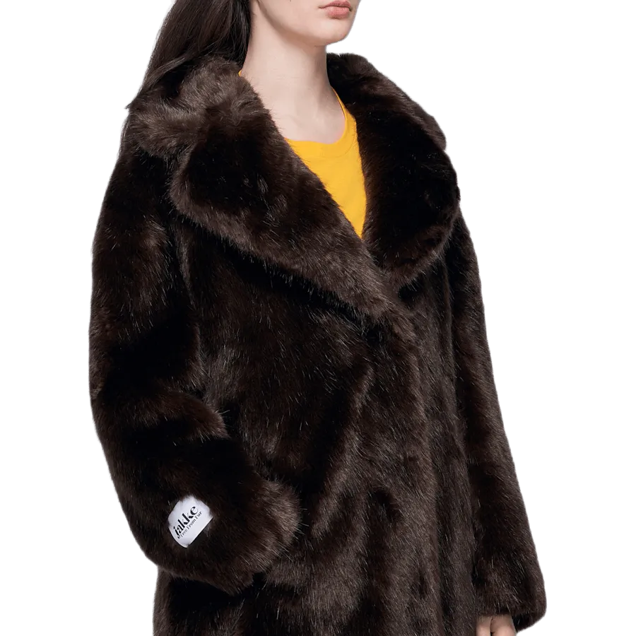 Oversized Drop Shoulder Brown