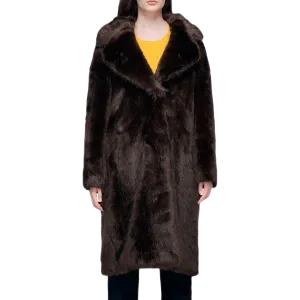 Oversized Drop Shoulder Brown