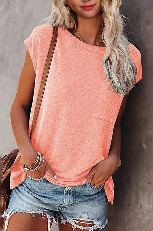 Oversized Pocket Tee