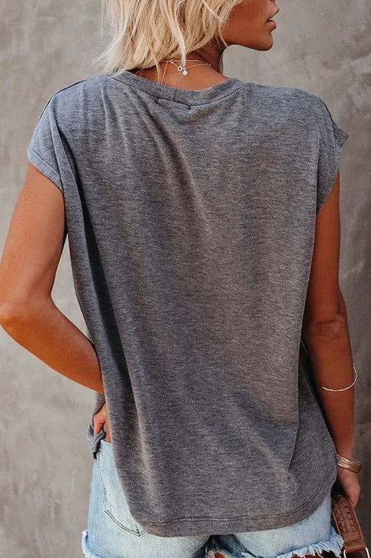 Oversized Pocket Tee