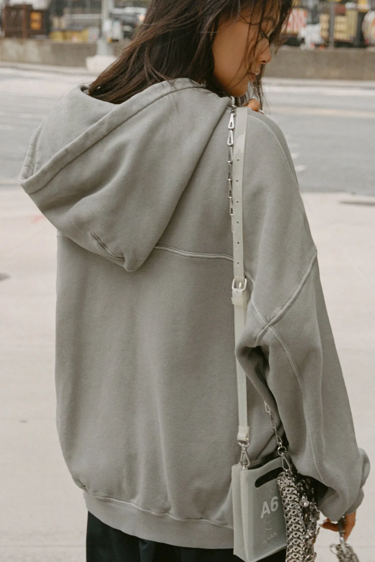 Oversized Zip Hoodie