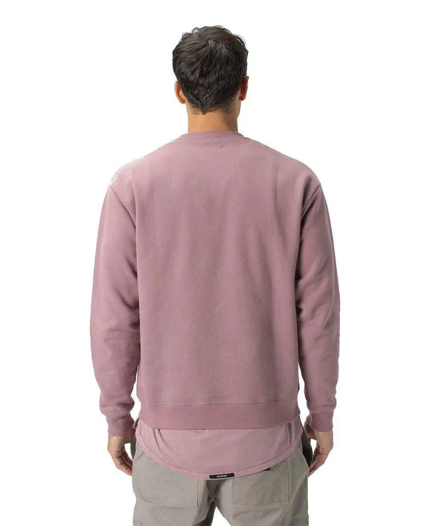 Panel Crew Sweat Dk Musk