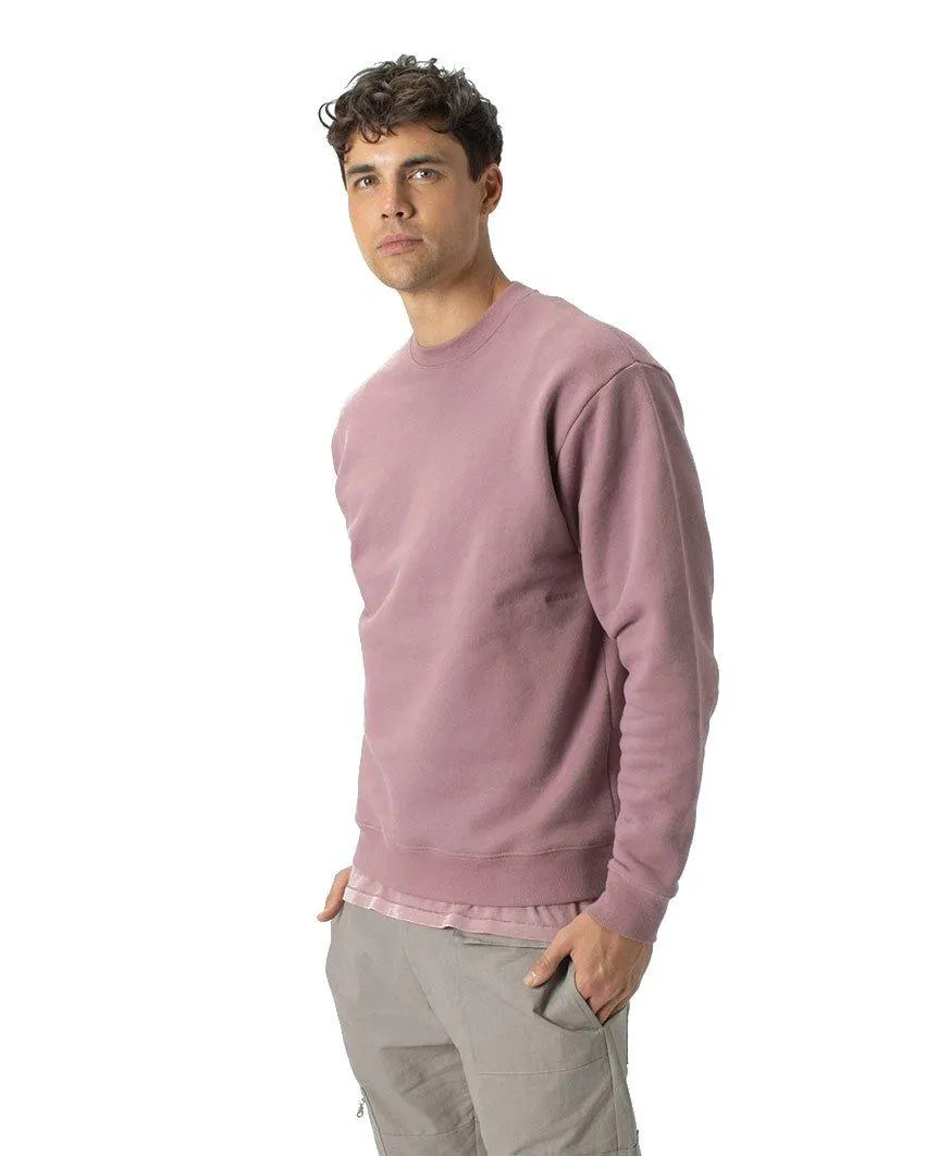 Panel Crew Sweat Dk Musk