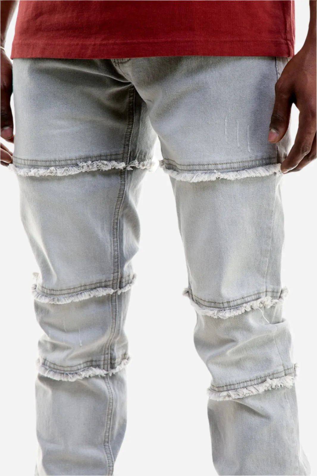 Panelled Jeans - Stacked Skinny Fit