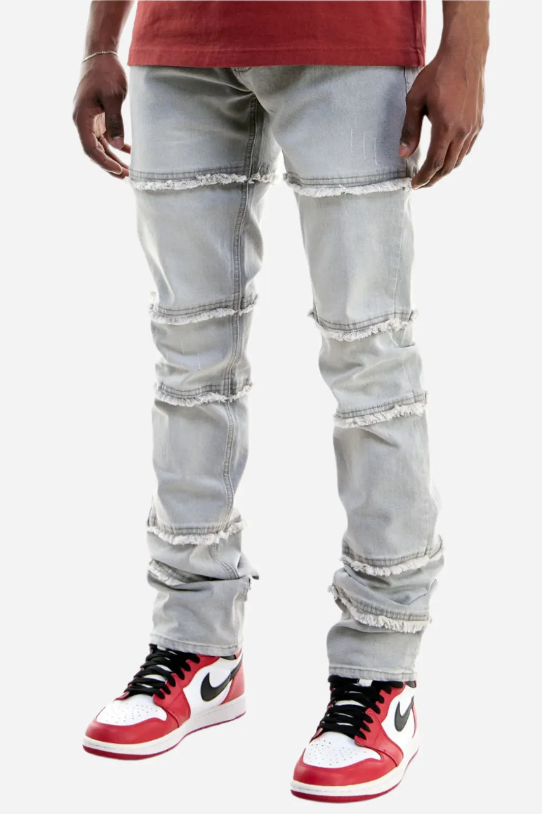 Panelled Jeans - Stacked Skinny Fit