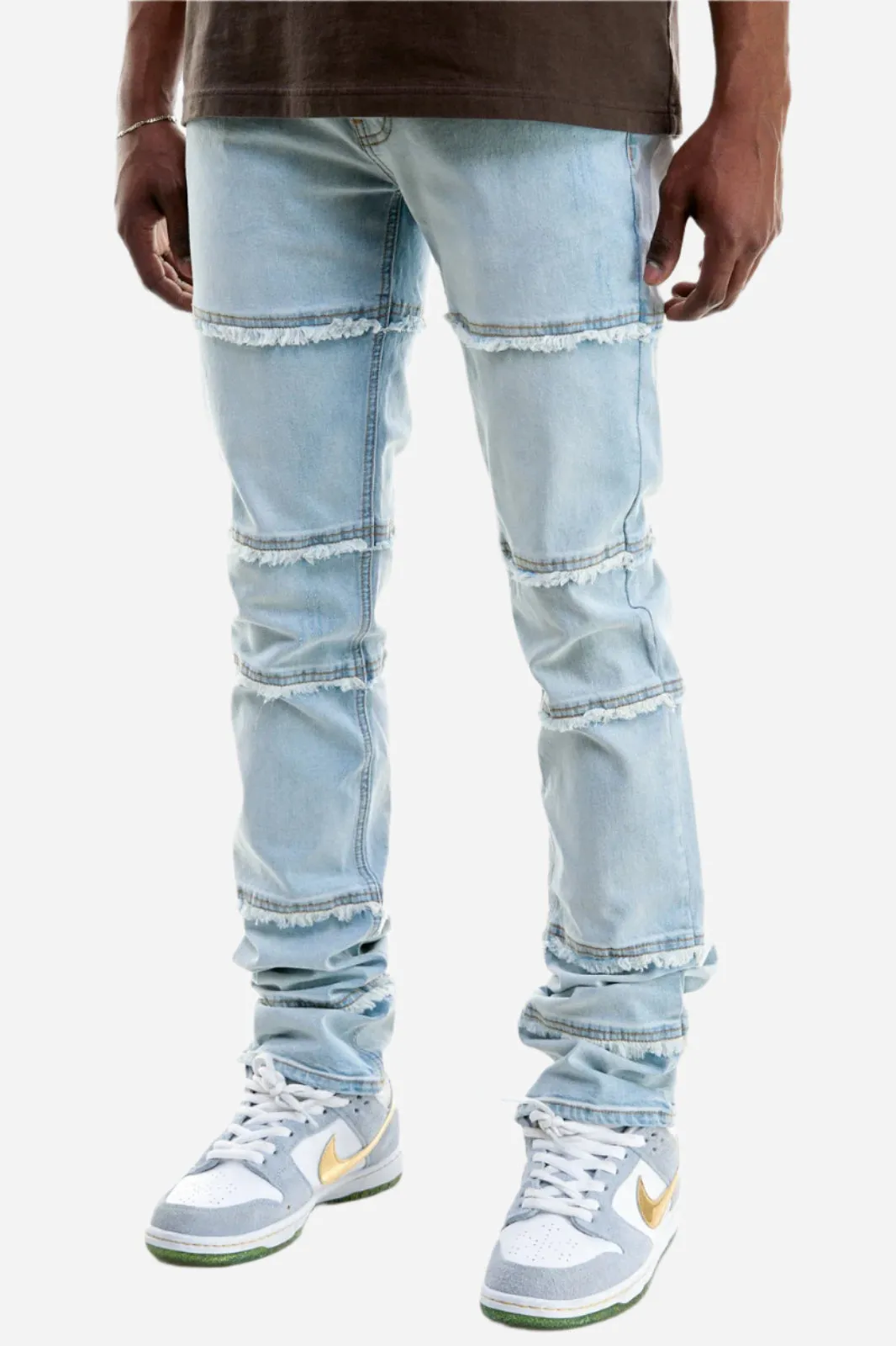Panelled Jeans - Stacked Skinny Fit
