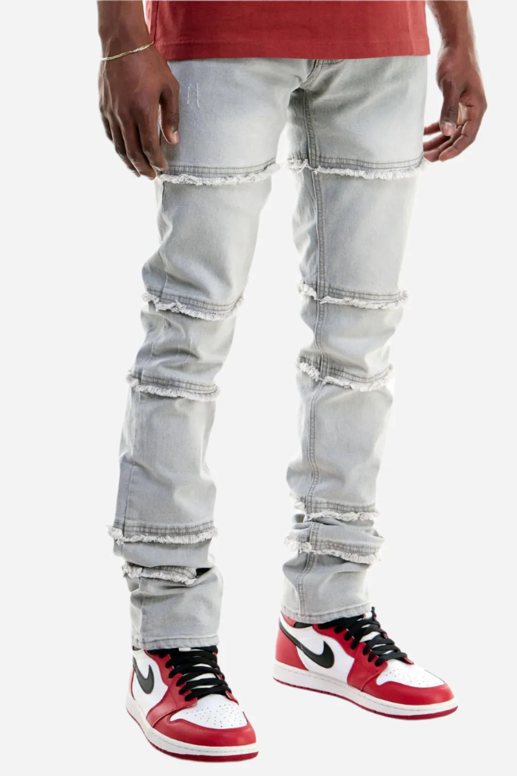 Panelled Jeans - Stacked Skinny Fit