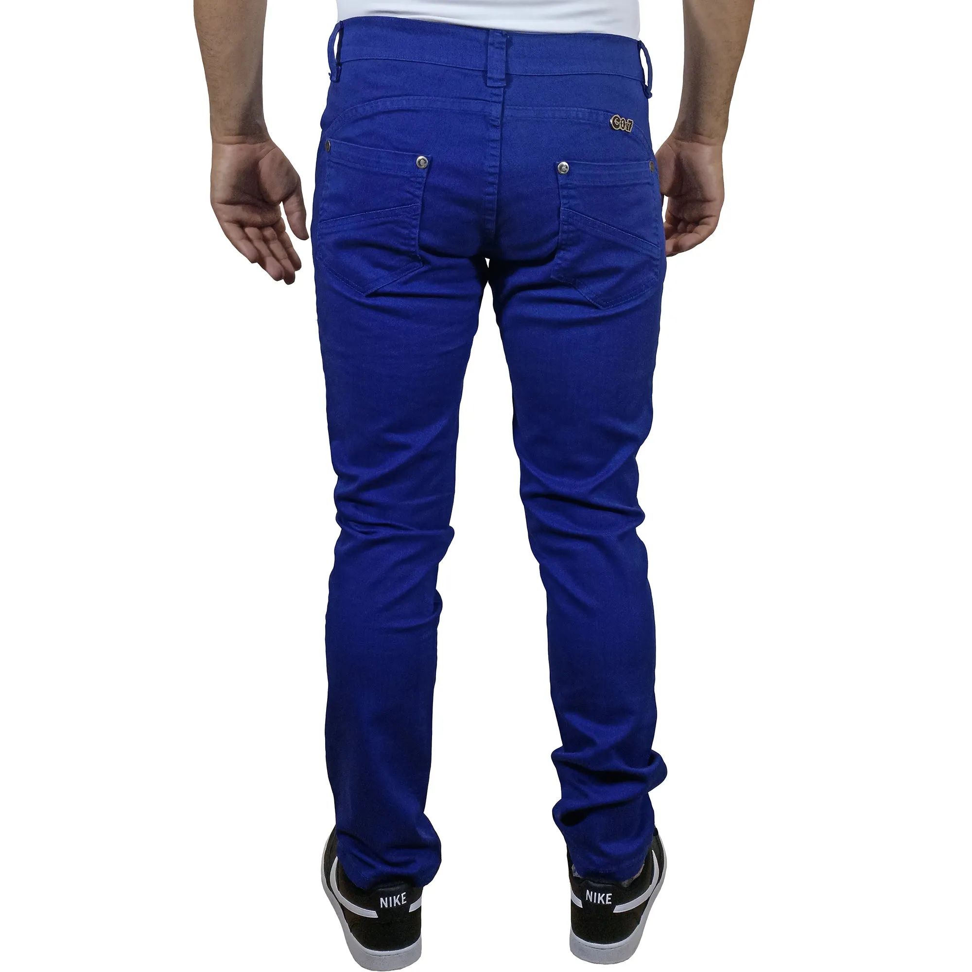 Pantalón Drill Moda Para Hombre - Azul