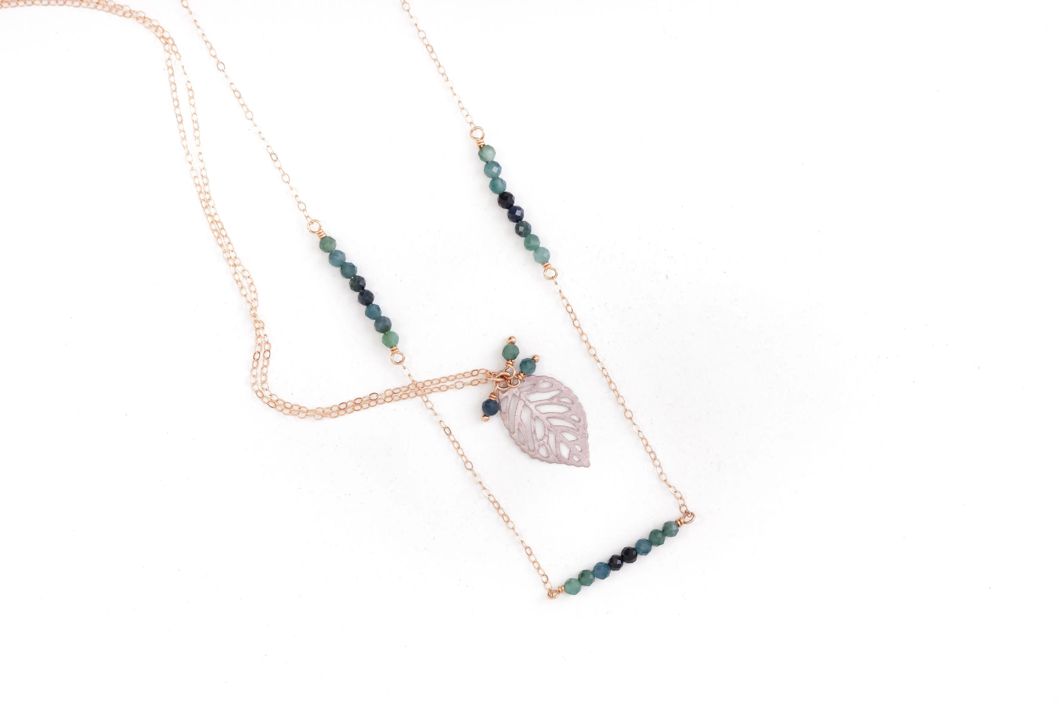 Paraiba Blue Two Necklace Set | As Seen On The Young & The Restless