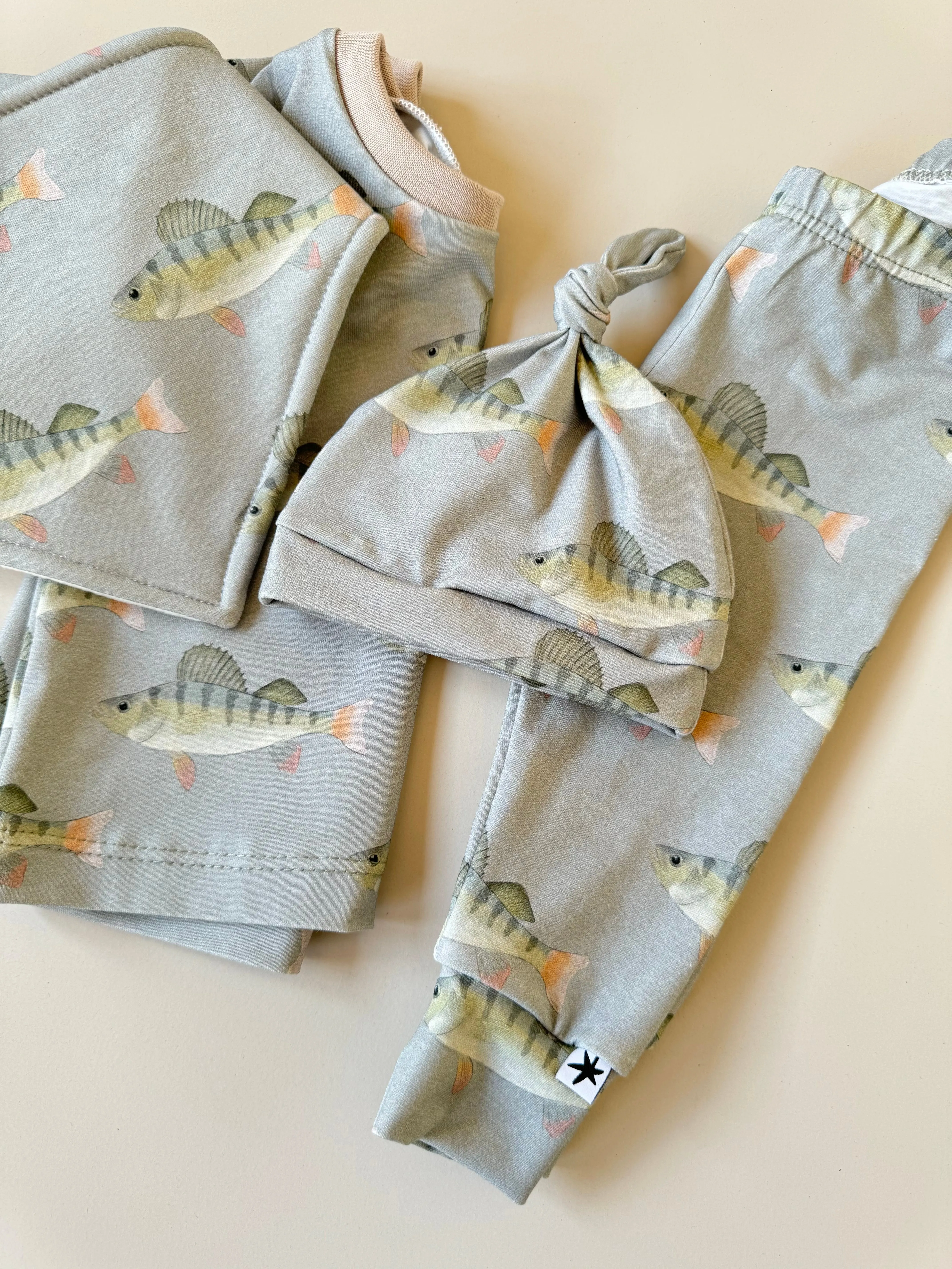 Perch T-shirt - Long or Short Sleeve