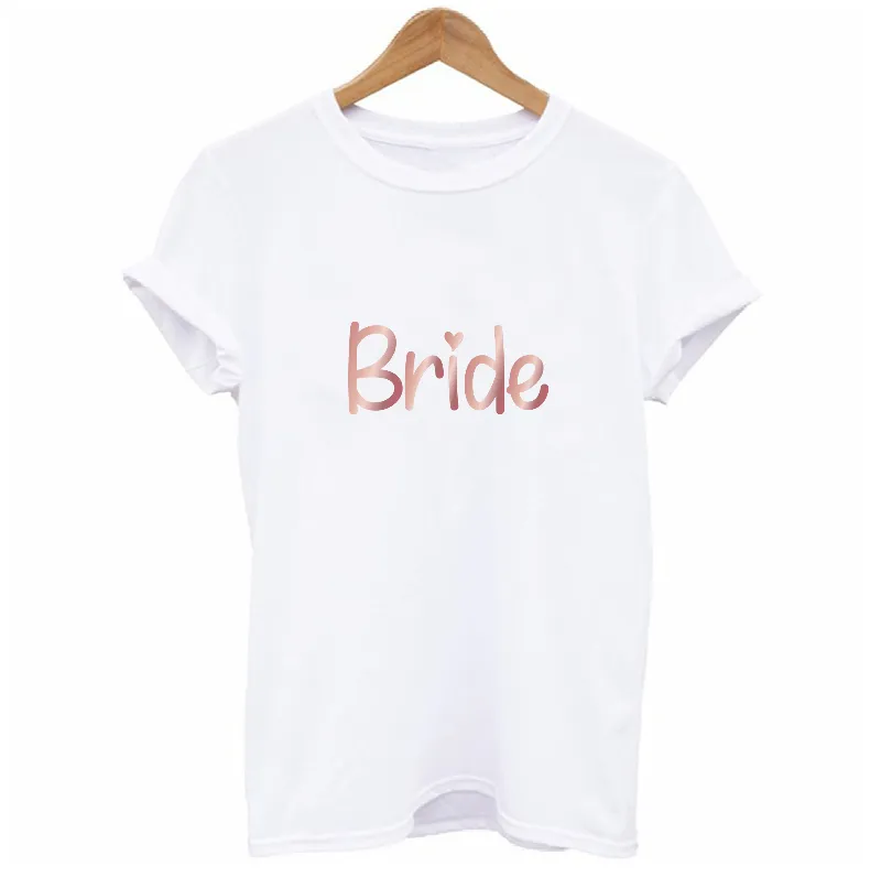 Personalised Bride, Bridesmaids, Mother of the Bride/Groom T-shirts