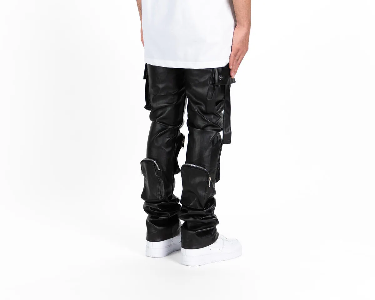 PHEELINGS NEVER LOOK BACK LEATHER CARGO STACK (BLACK)