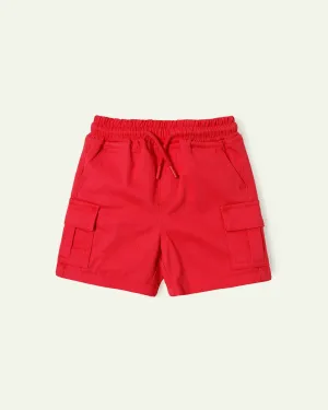 Pink Cargo Shorts