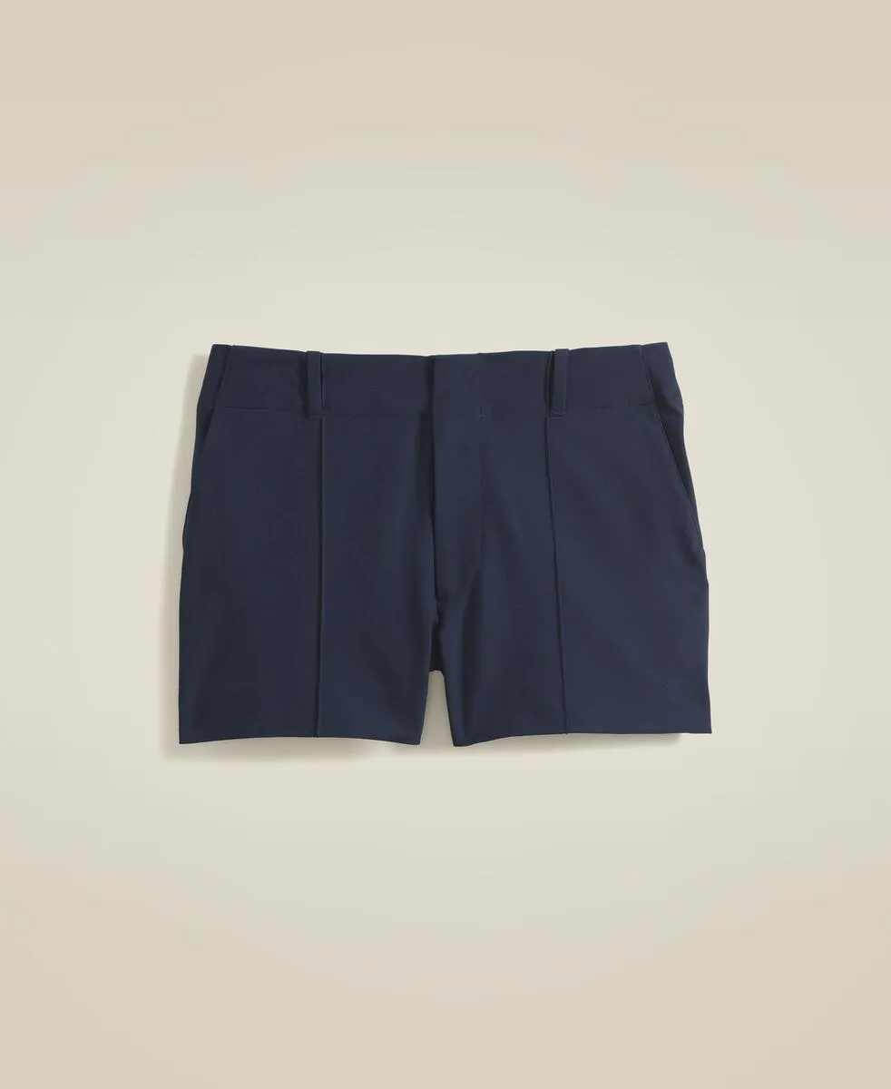 Pintuck Golf Shorts