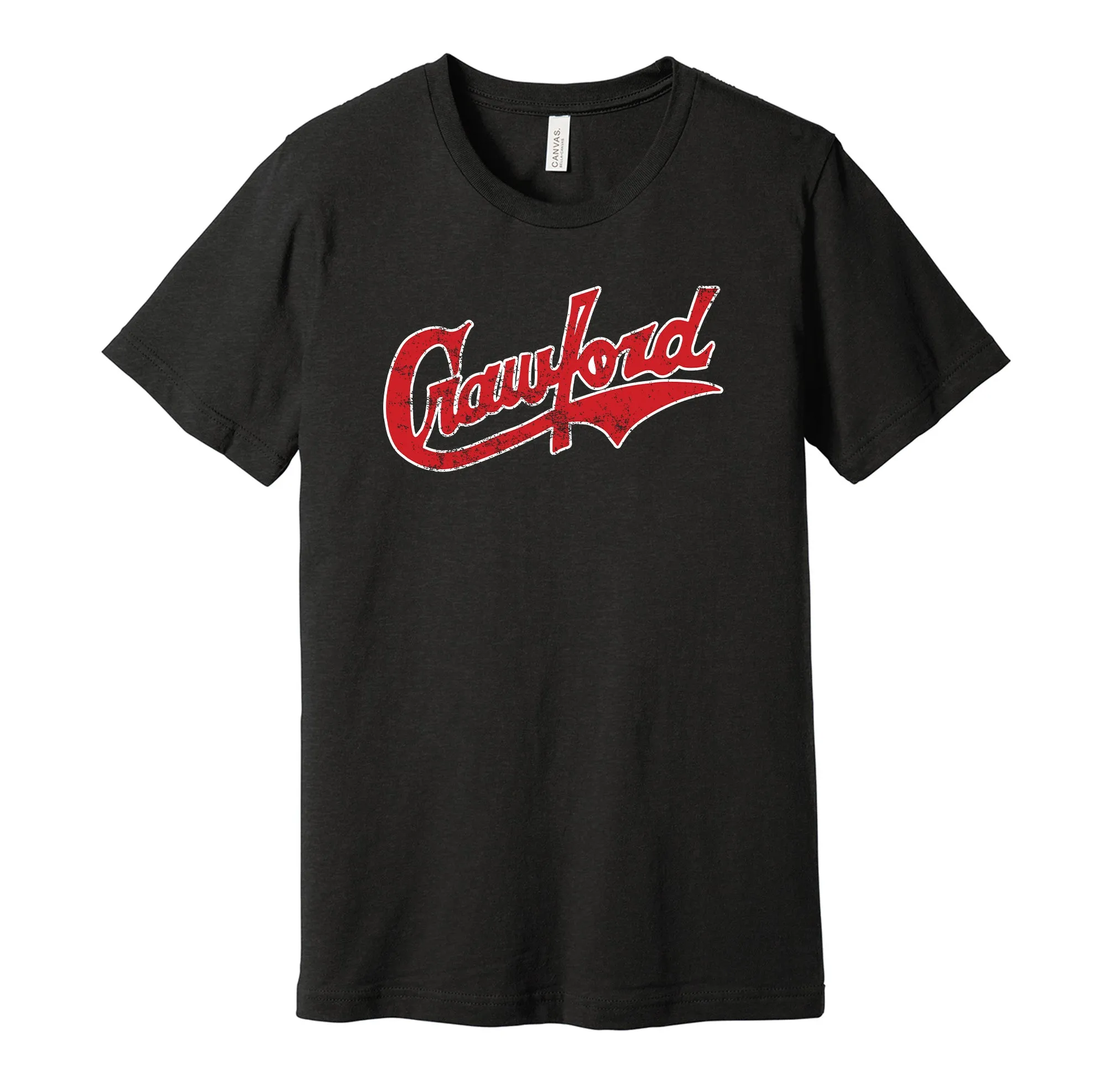 Pittsburgh Crawfords Distressed Logo Shirt - Defunct Baseball Team - Celebrate Black Heritage and History - Hyper Than Hype