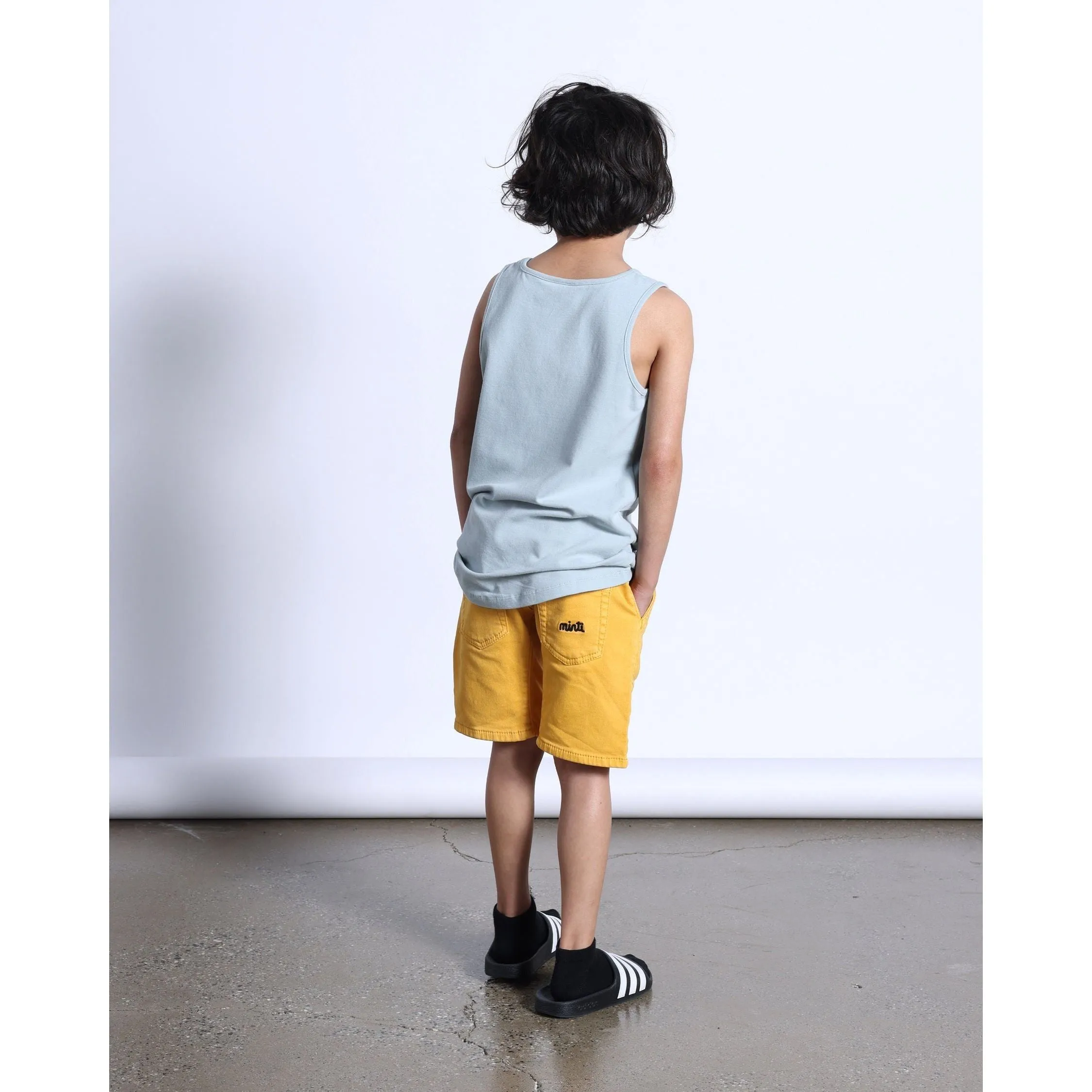 Planet Skaters Singlet- Sage