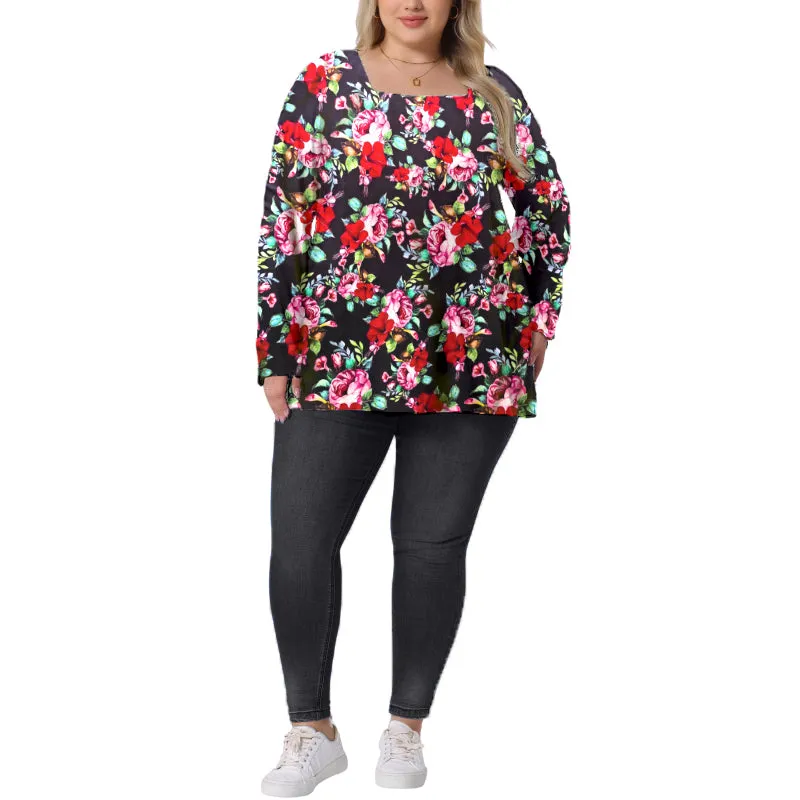 Plus Size Zena Top - Long Sleeve