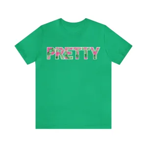 PNK Signature Pink & Green Pretty T-shirt