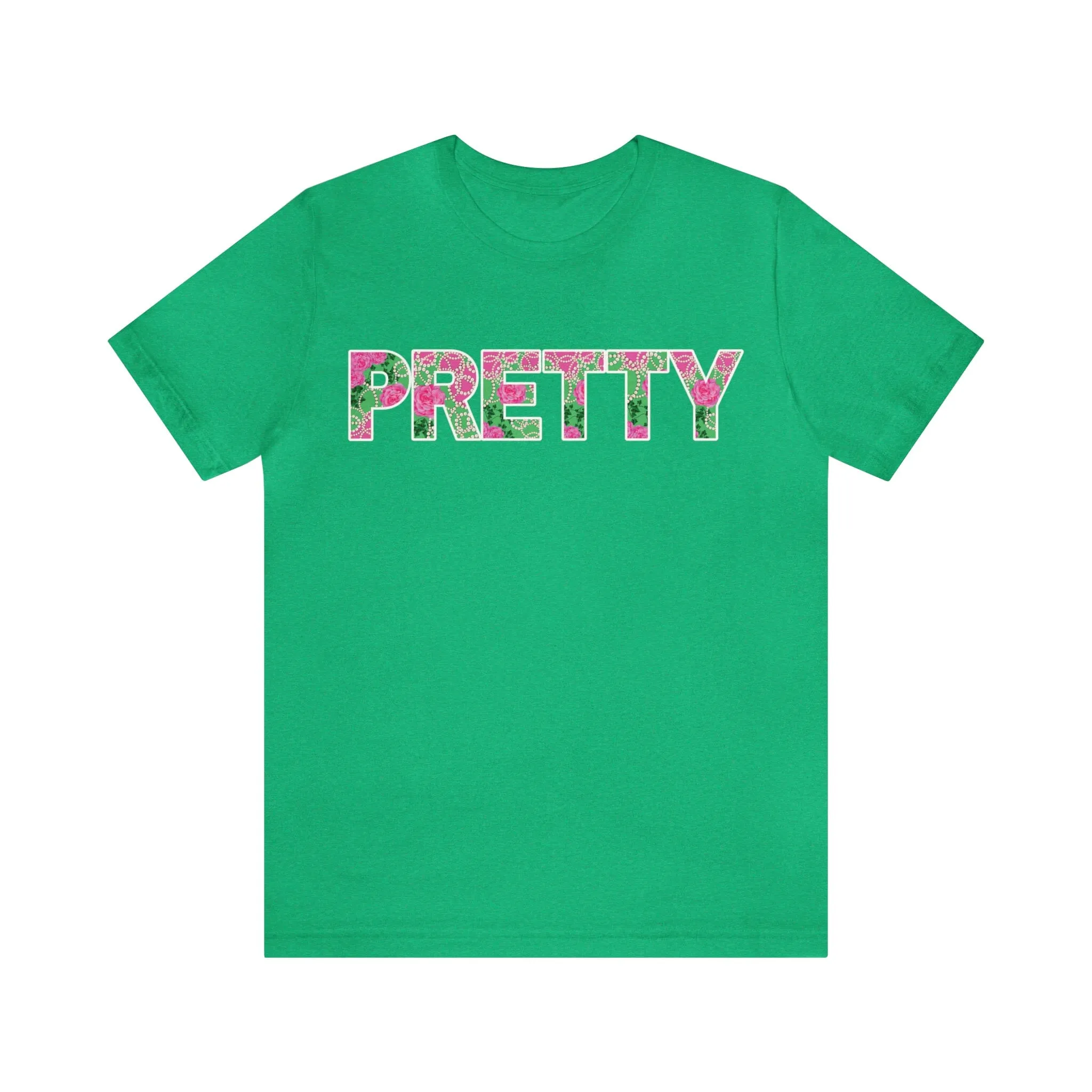 PNK Signature Pink & Green Pretty T-shirt