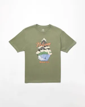 Pnw T-shirt - LIGHT OLIVE - (KINDER)