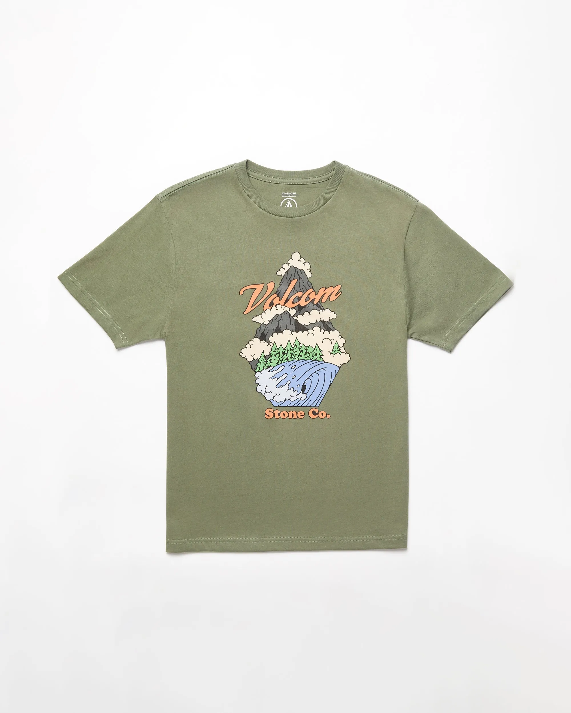 Pnw T-shirt - LIGHT OLIVE - (KINDER)