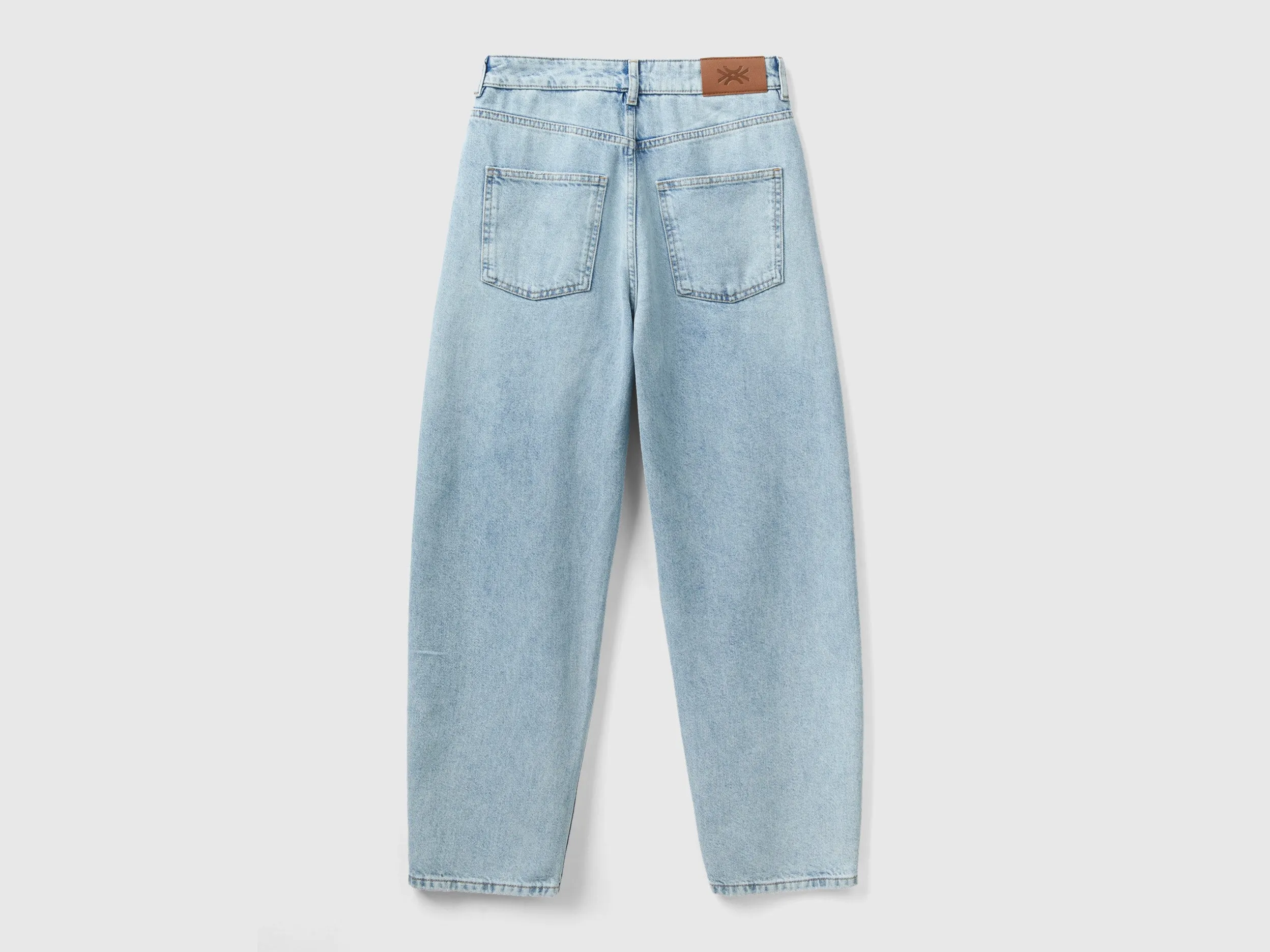 Printed Wide Leg Jeans