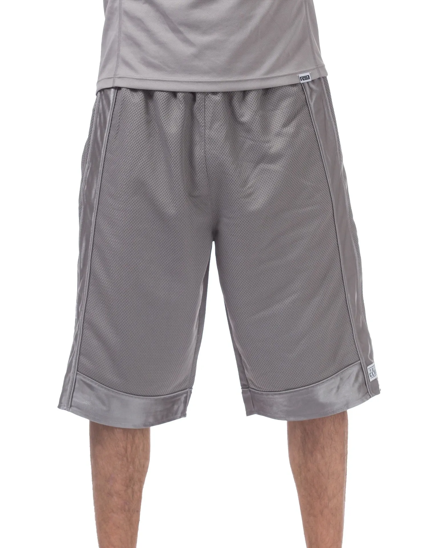 Pro Club Heavyweight Mesh Basketball Shorts - GRAY
